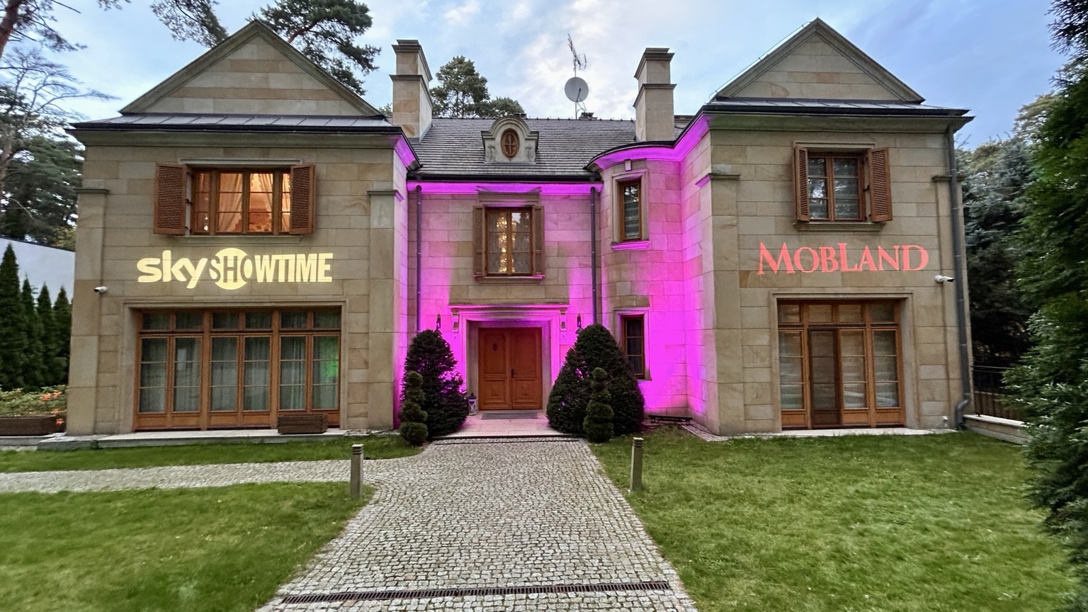 Residence prepared for a promotional event